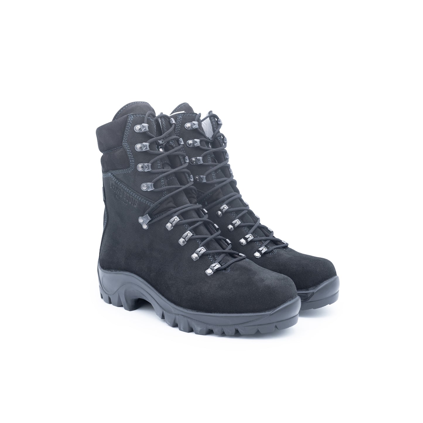 Drew’s Fire Hiker - Black Rough Out - Drew's Boots - Drew's Boots