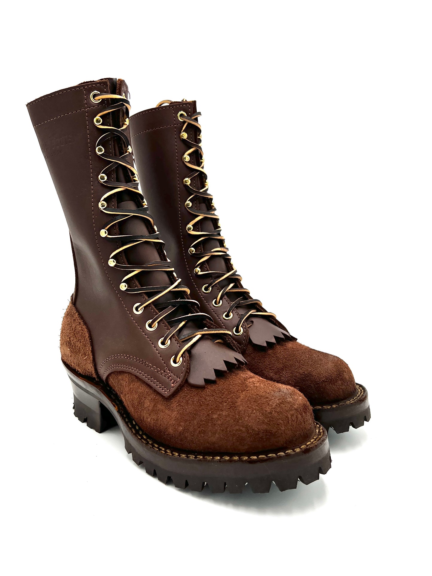 10" Elk Tan Roughshot #DROP10V Size 5.5EE - Drew's Boots - Drew's Boots