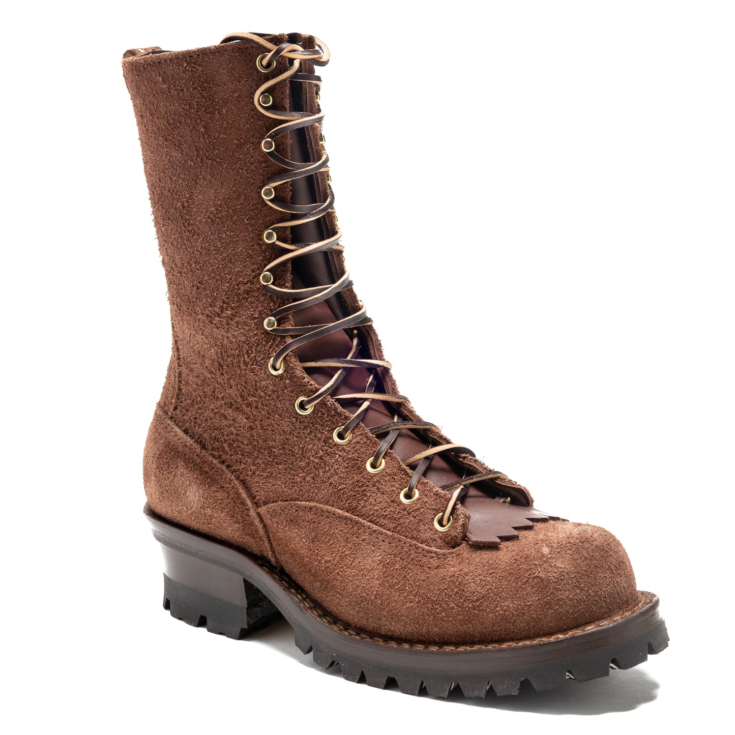 Drew's Lace to Toe Roughout Style# DRLTT10VRO - Drew's Boots - Drew's Boots